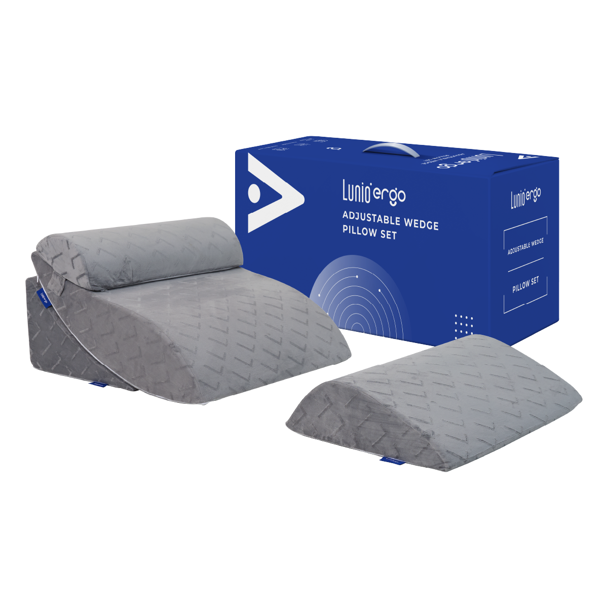 เซ็ตหมอนปรับองศาการนอน LUNIO ERGO ADJUSTABLE WEDGE PILLOW SET_0